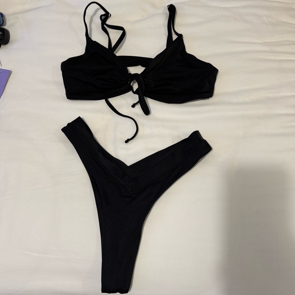 Oneone Swim Black Bikini Set